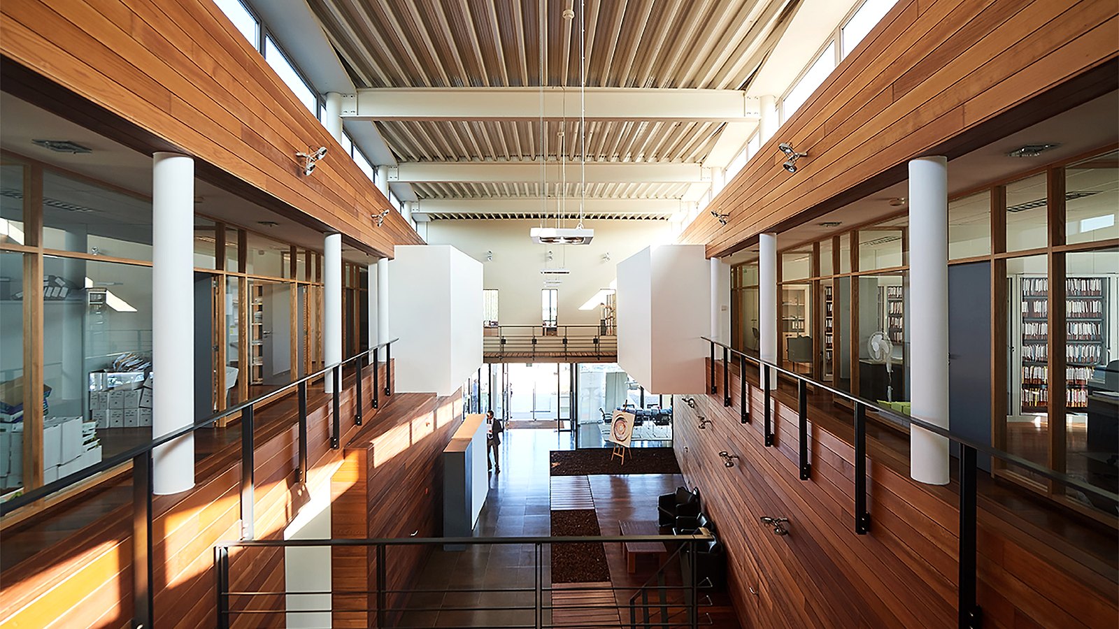 Intérieur des bureaux d'INTERMEDIANCE en Wallonie